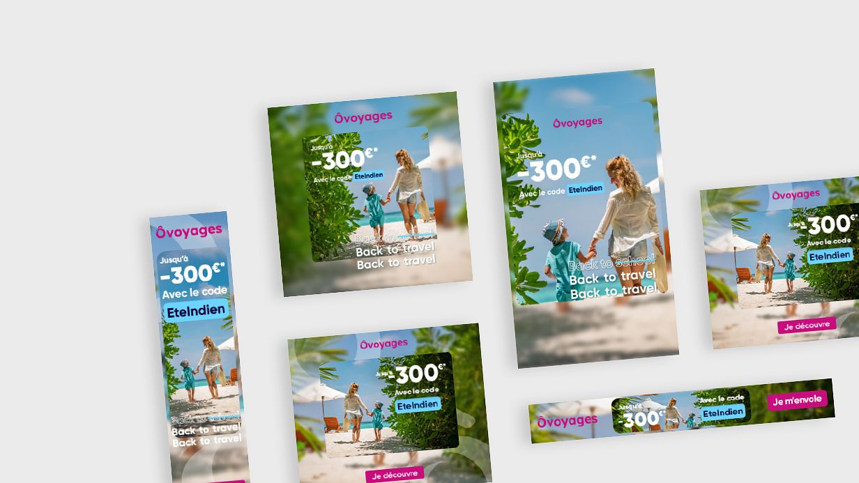 Bannières Ôvoyages