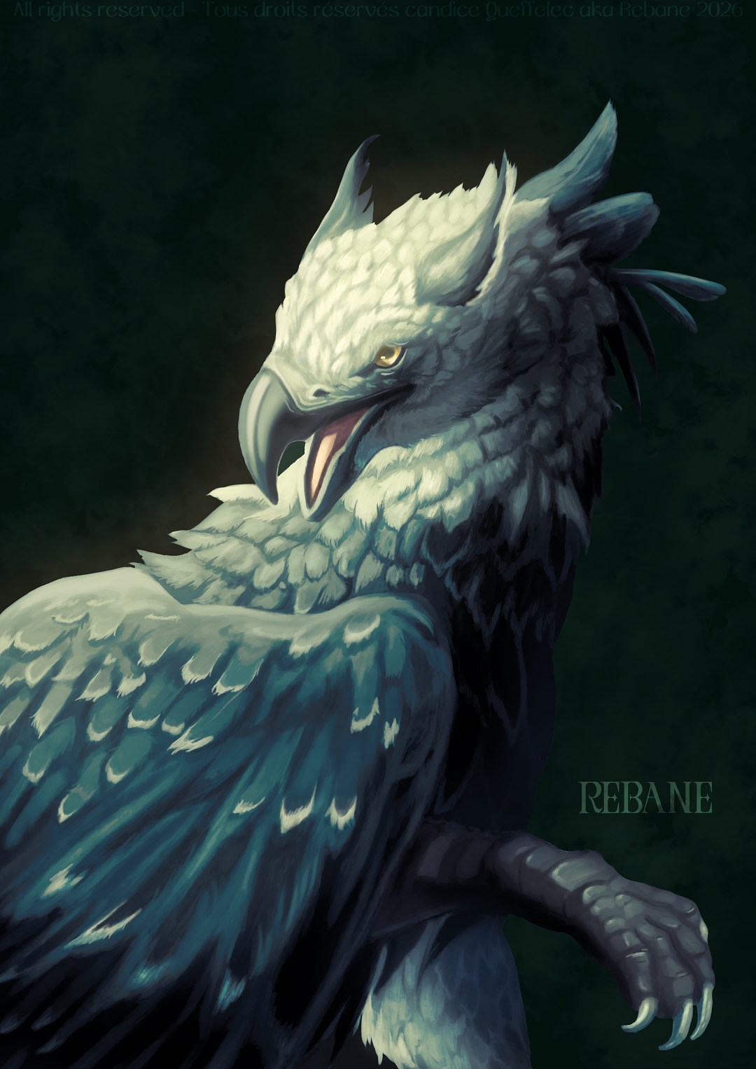 Griffon féroce