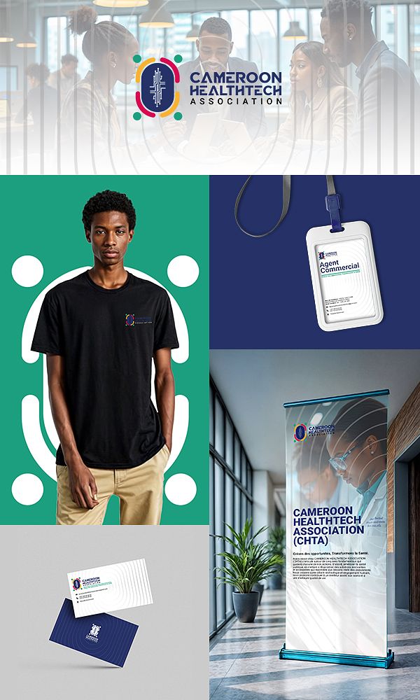 Identité visuelle de Cameroon Health Tech Associat