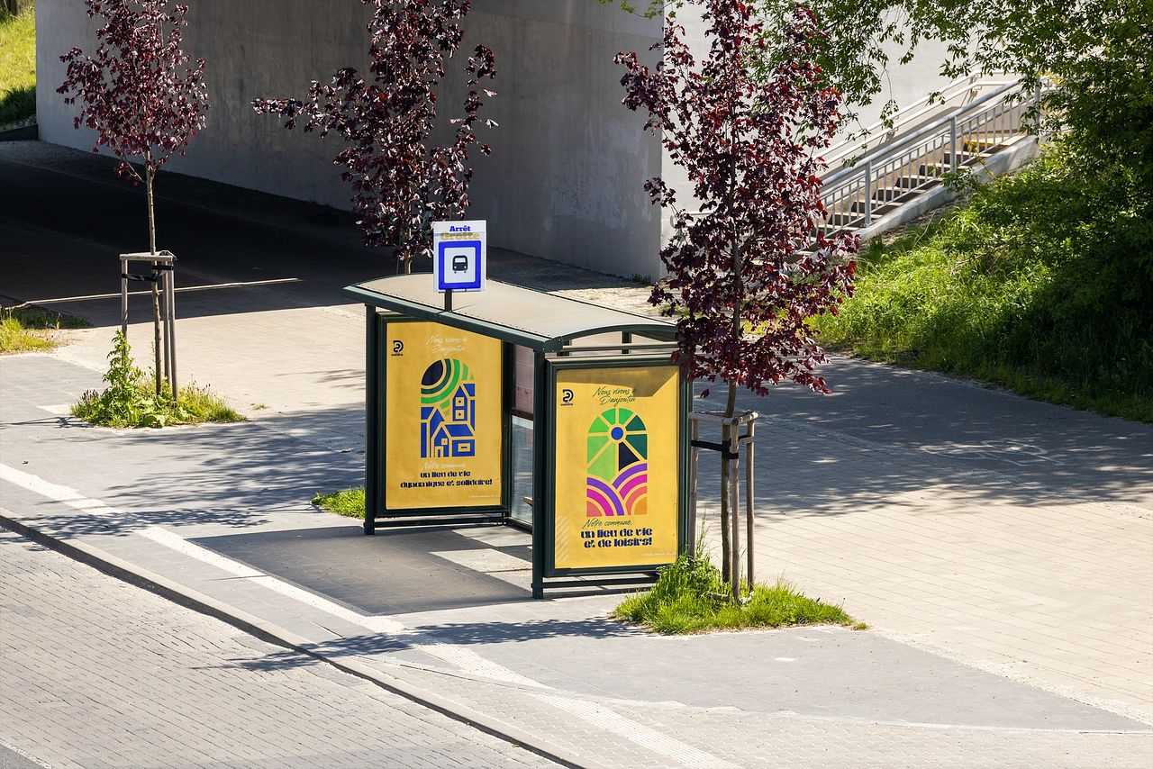 Signalétique Urbaine — Affiches Arrêts de Bus