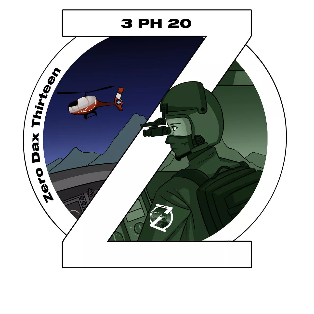 Patch Militaire Ec120 par Chreal