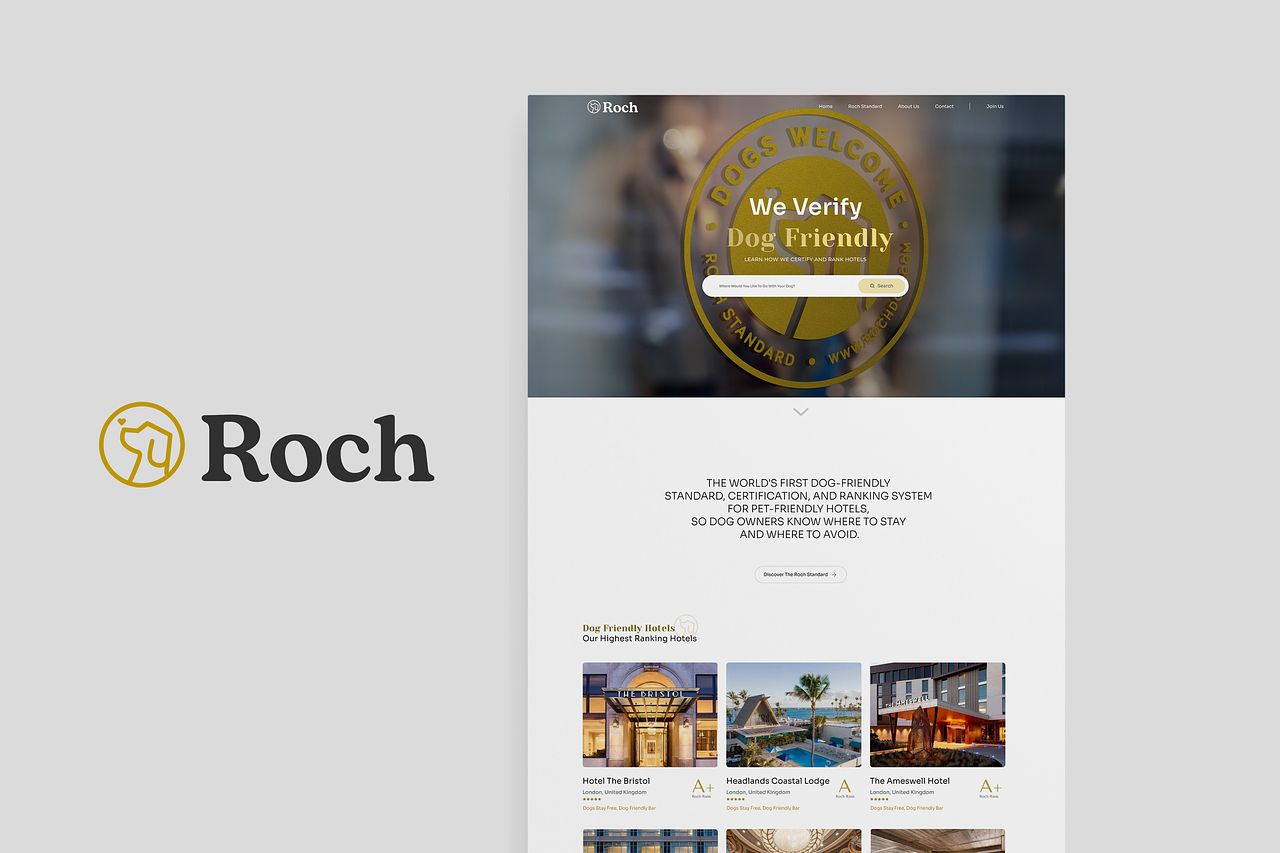 Site web Guide d'Hotels adaptés aux animaux