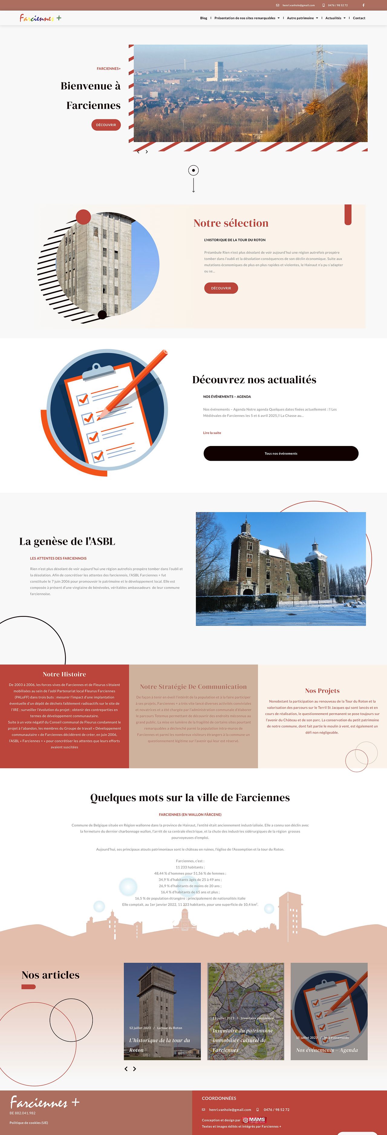 Blog réalisé chez MAMS Computers SRL