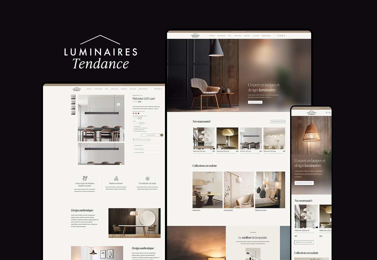 Lumières tendance