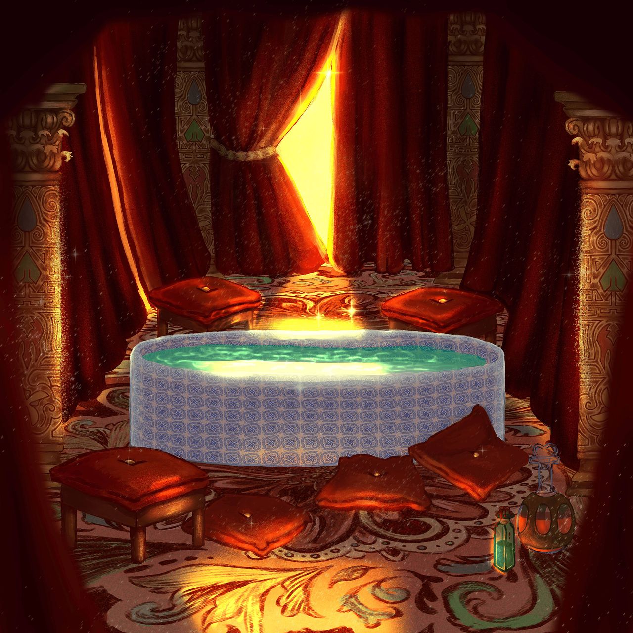 Le bain des souvenirs