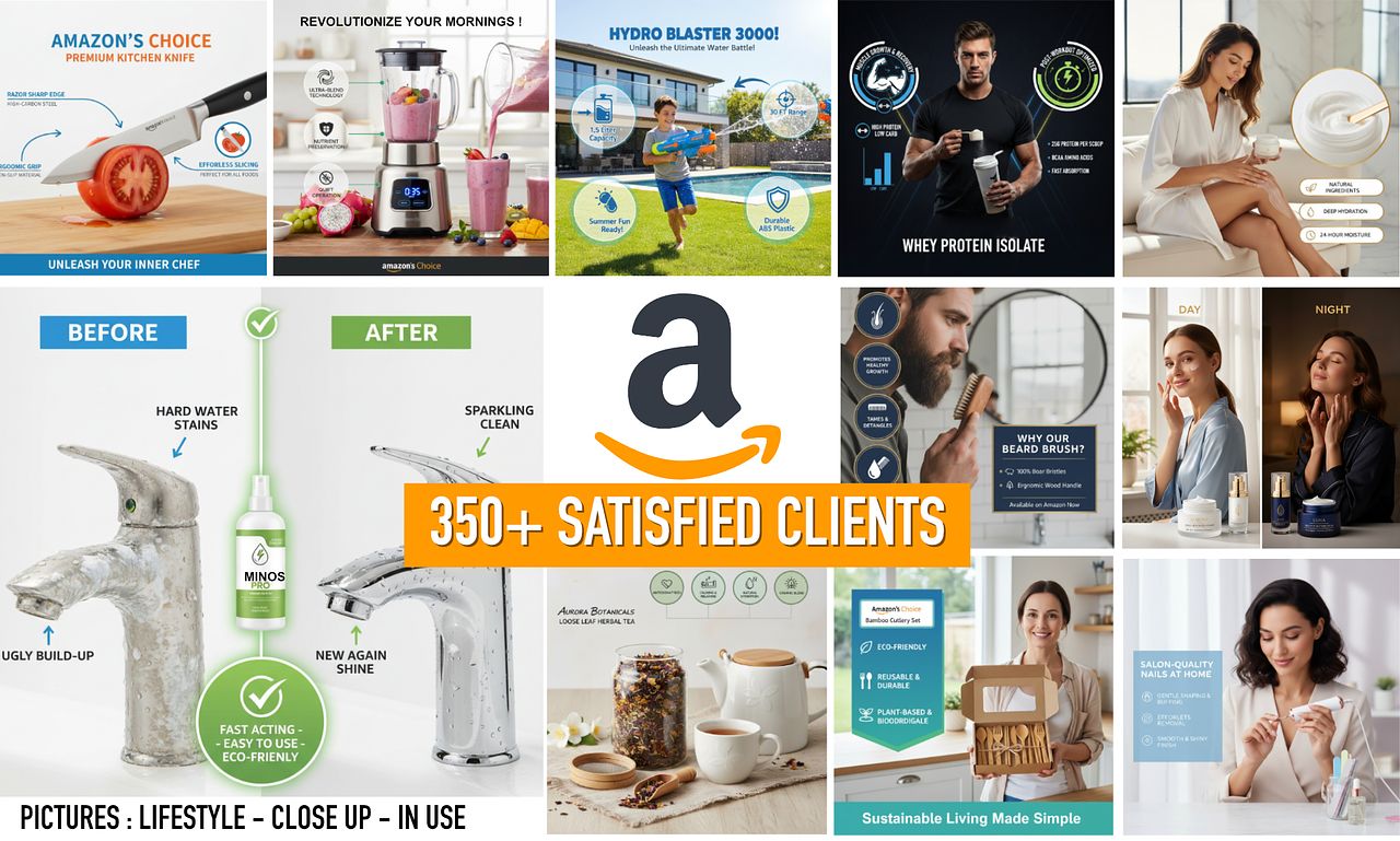 Infographie Amazon Listing