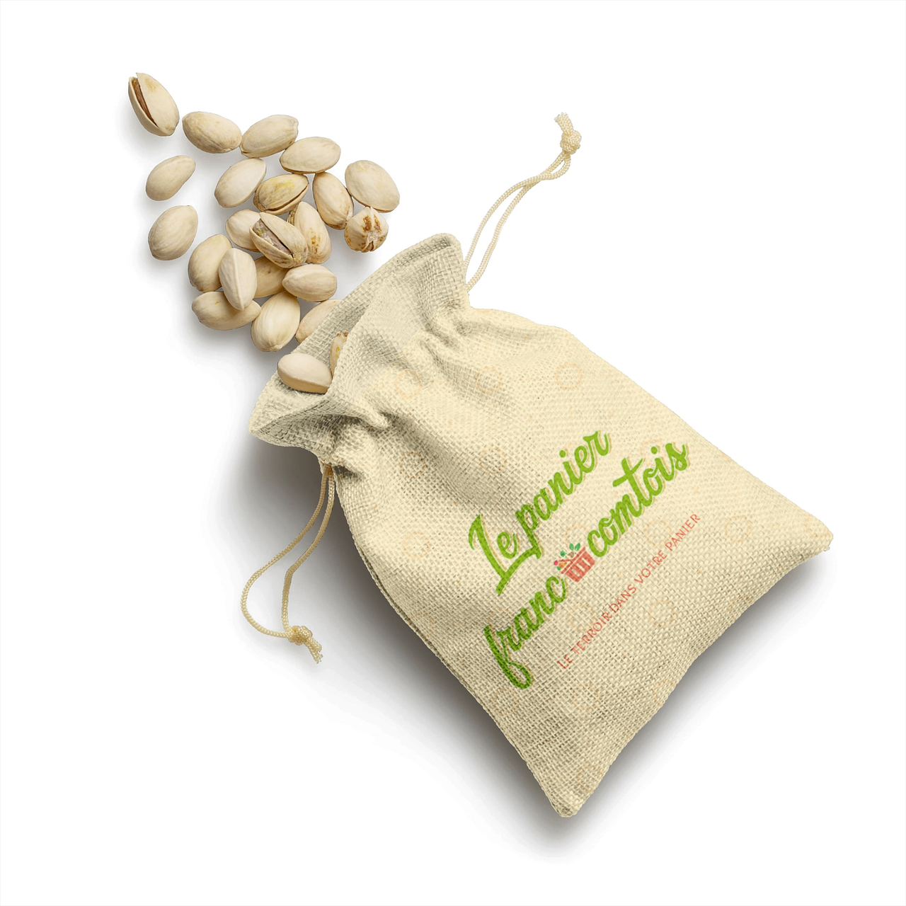 Packaging naturel rustique magasin de producteurs