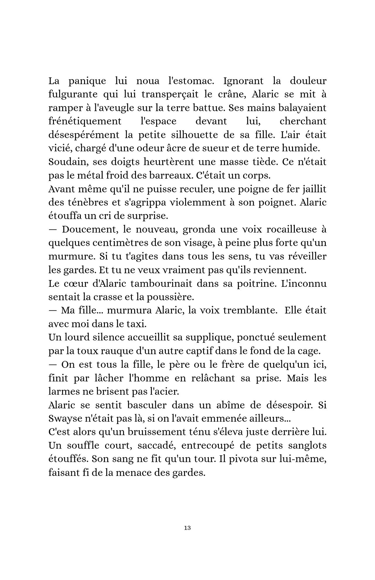 Mise en page intérieur