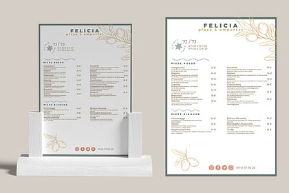 Charte graphique complète restaurant
