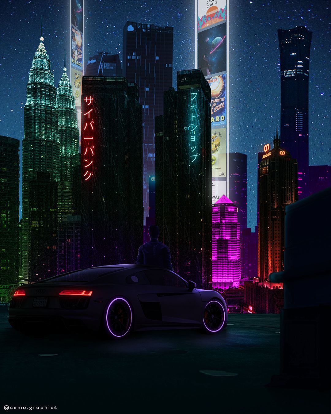 Edgerunner I Photomontage