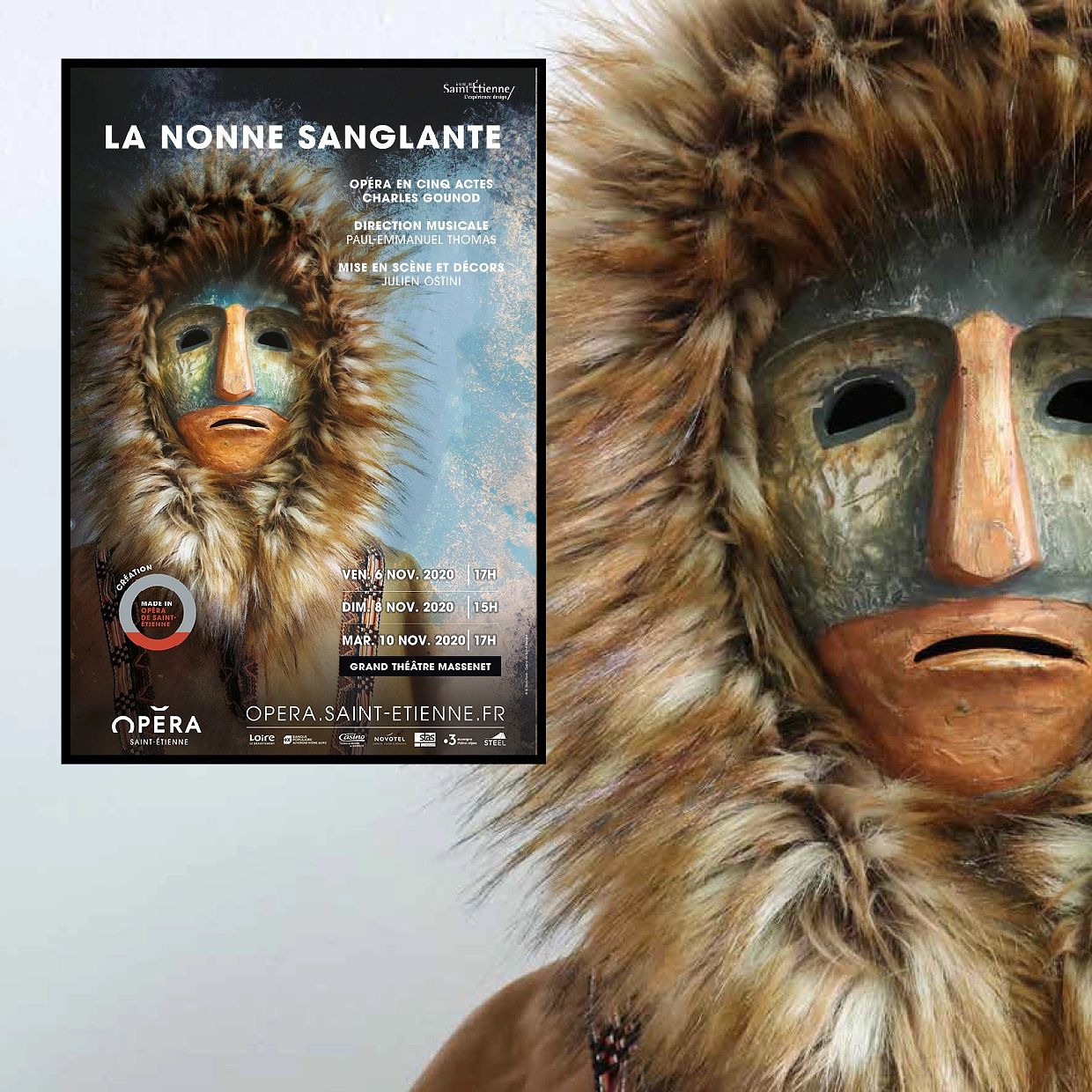 Affiche La Nonne sanglante