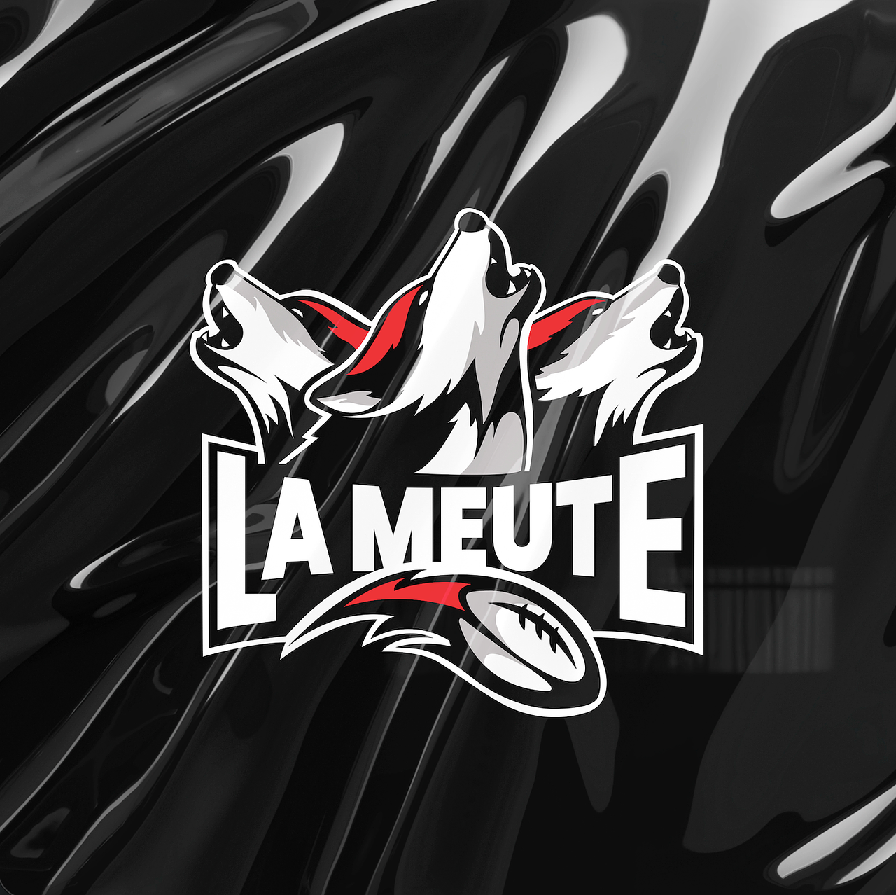 Logo La meute, club de supporters de rugby