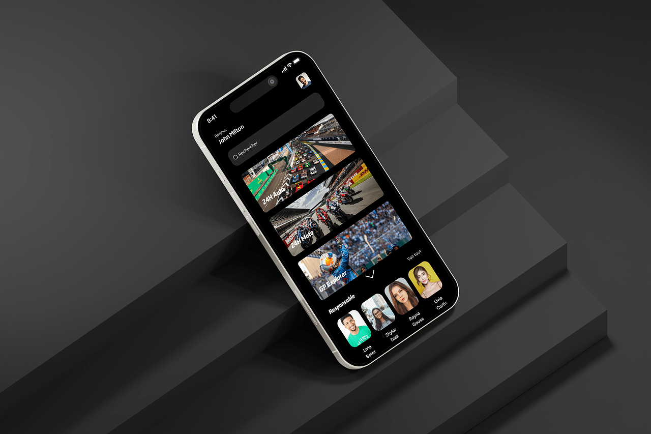 24H du Mans - App sécurité & logistique