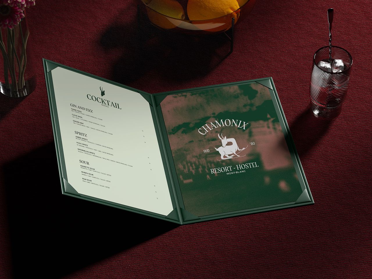 Menu Chamonix Resort