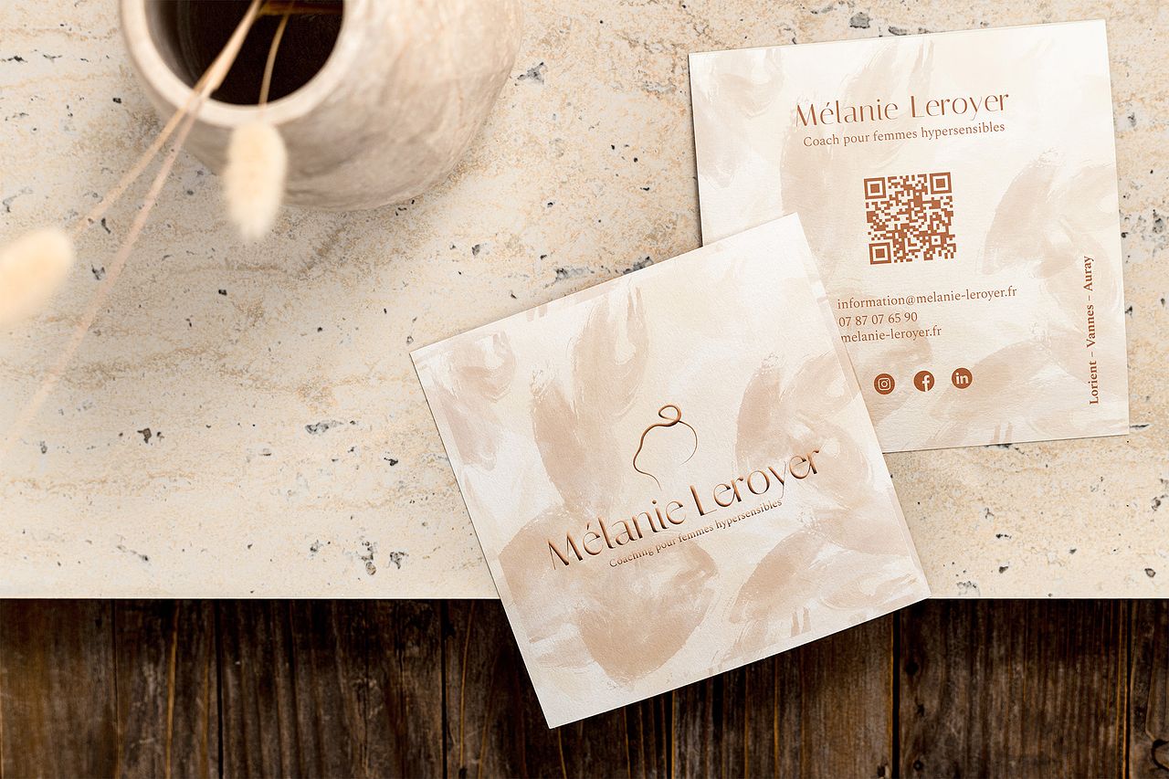 Carte de visite Coach femmes hypersensibles