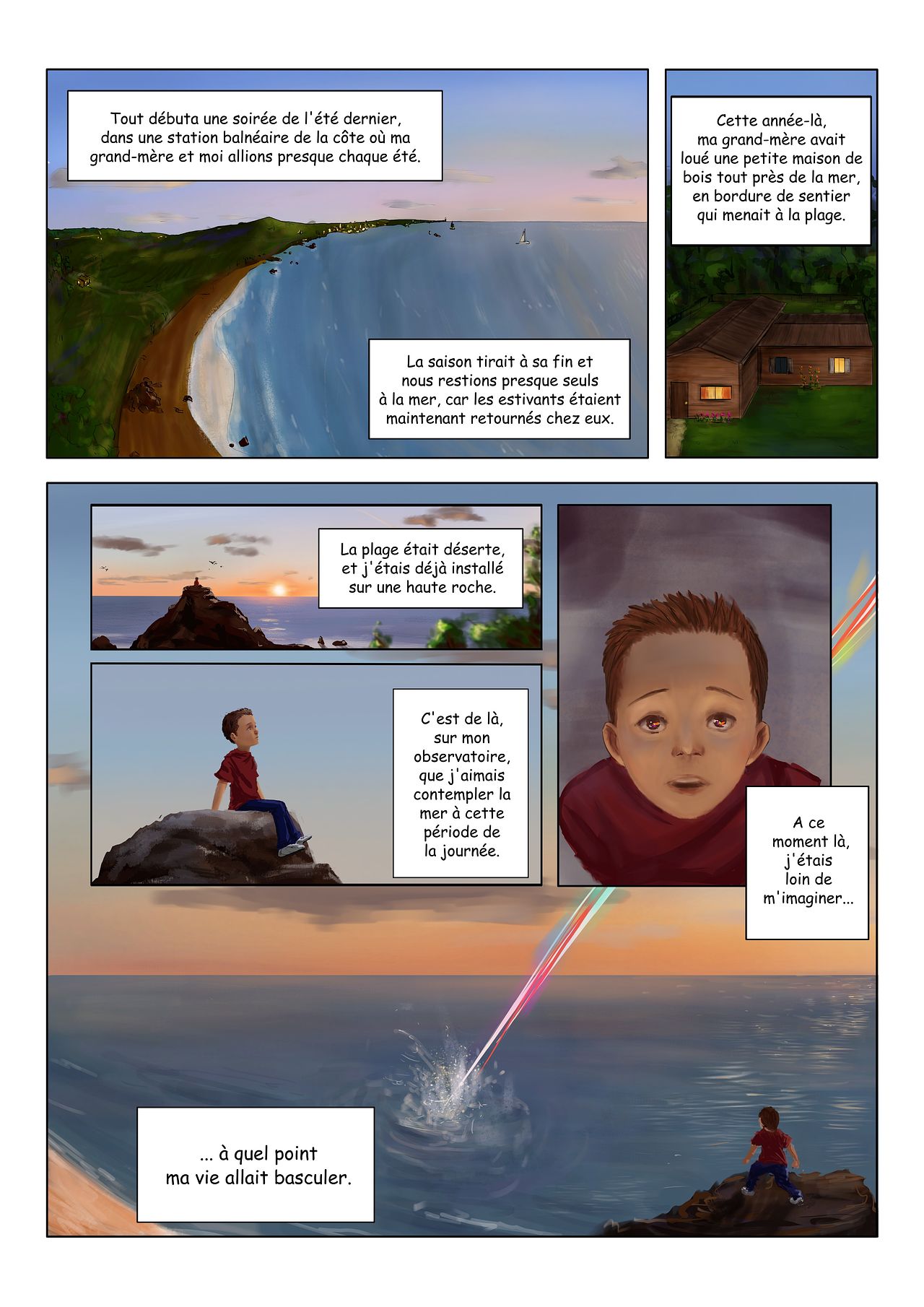 Page de BD