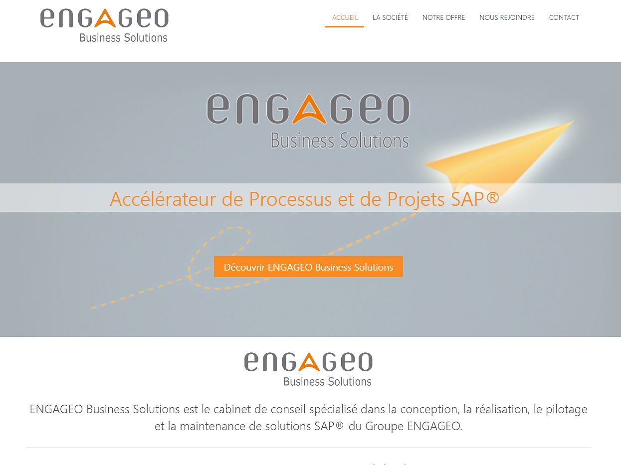 Cabinet consultant SAP - ENGAGEO