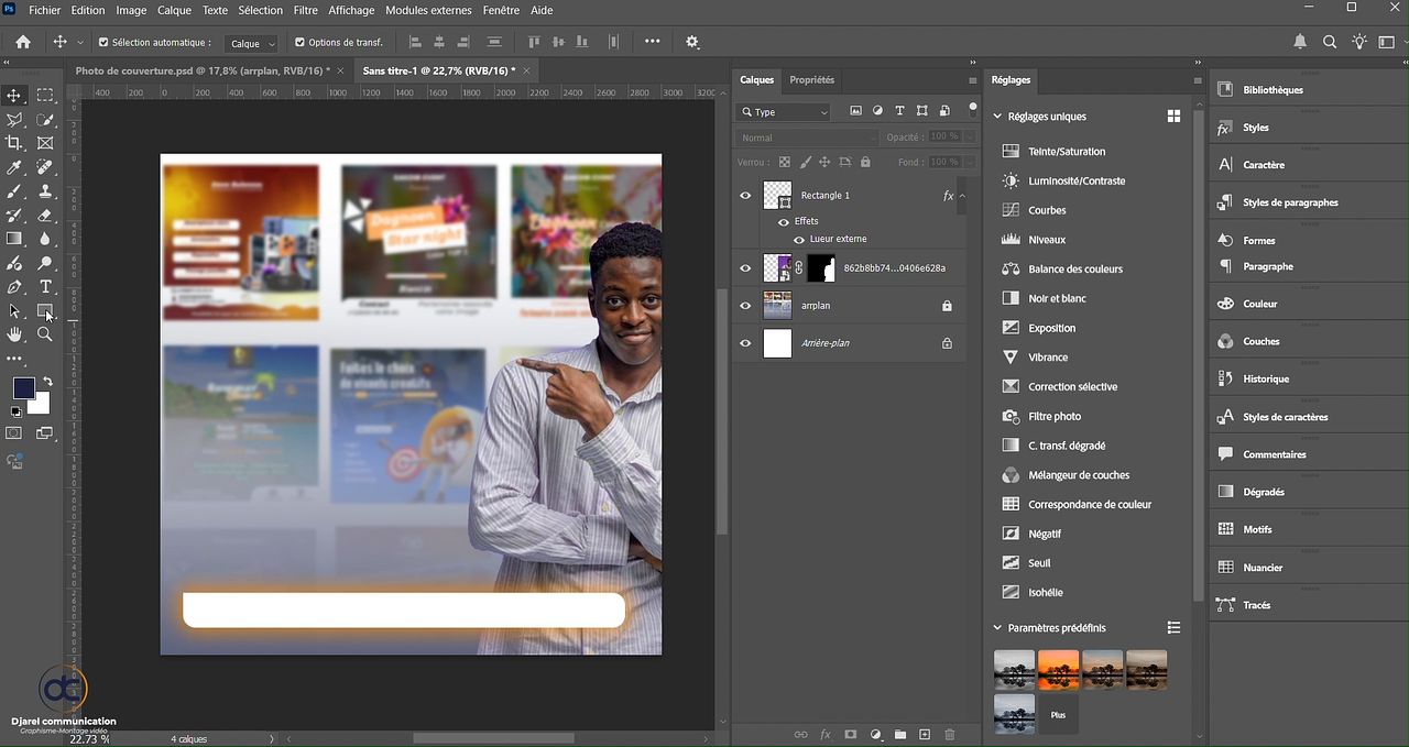 Realisations d'un flyers