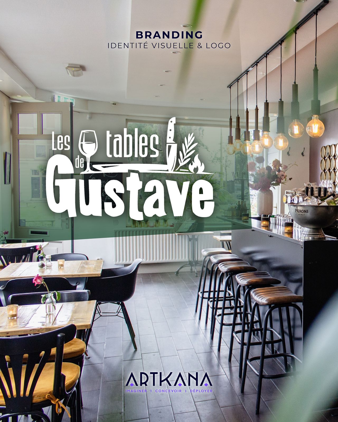 Les tables de Gustave - Logo