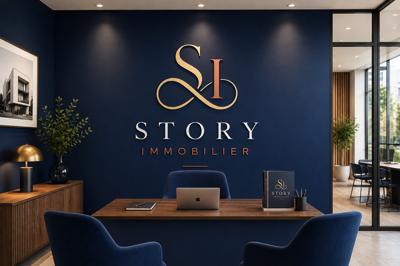 LOGO SI STORY IMMOBILIER