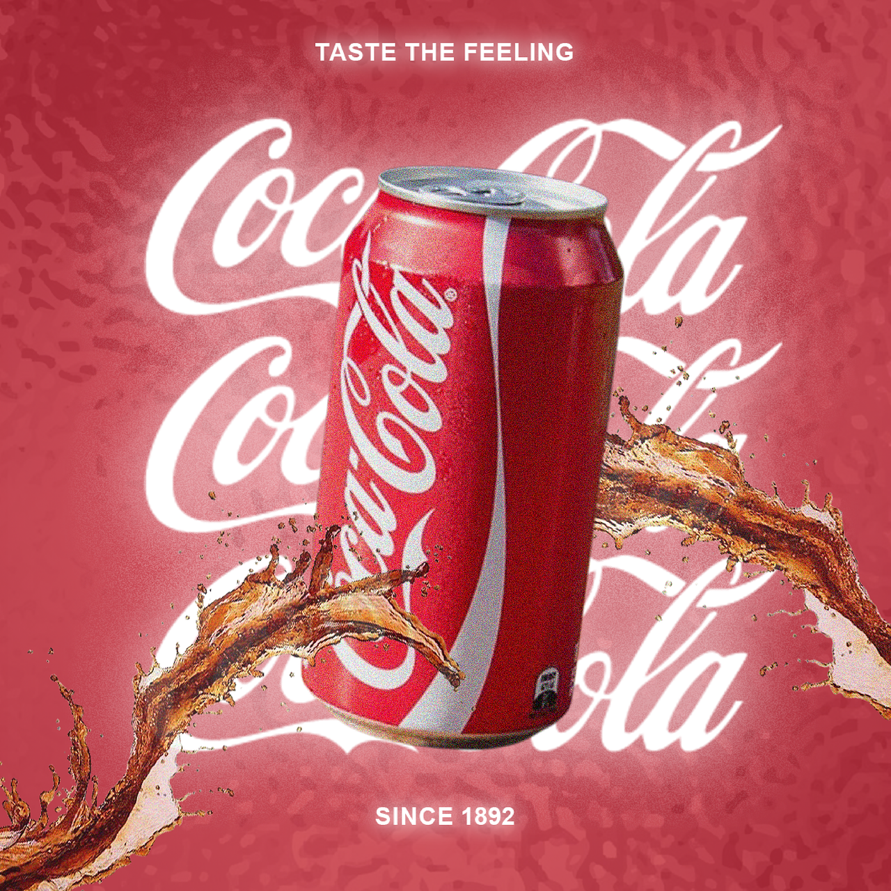 Concept Publicitaire Coca-Cola — Design Dynamique