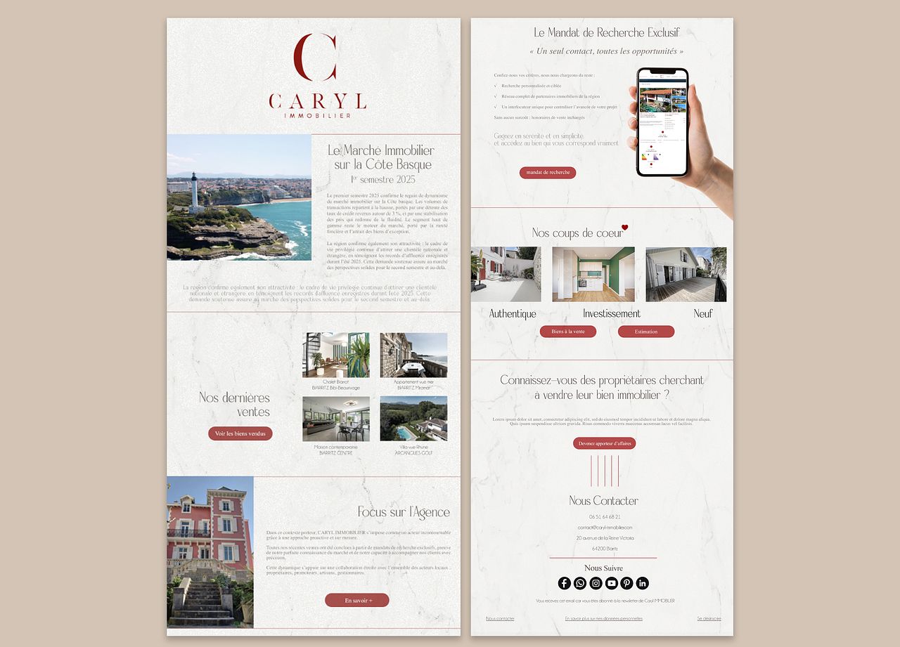Template newsletter