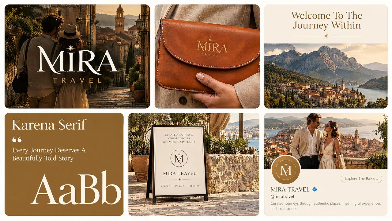Mira Travel — Direction artistique
