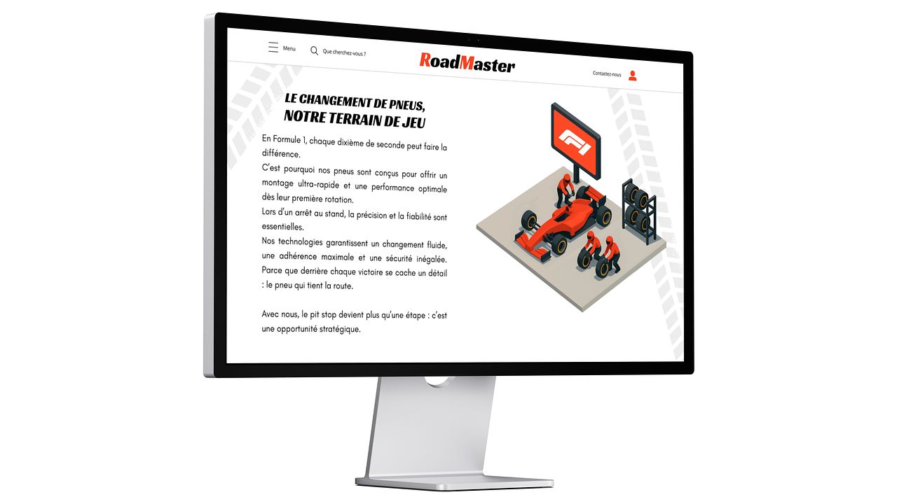 Infographie marque de pneus F1