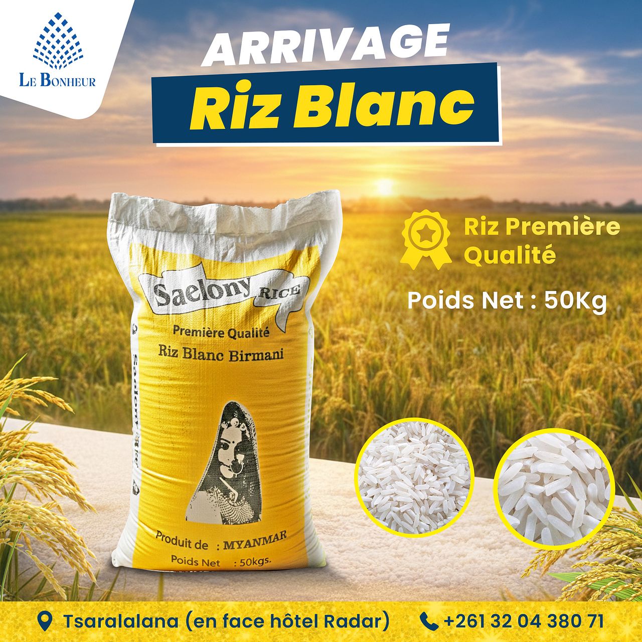Riz blanc