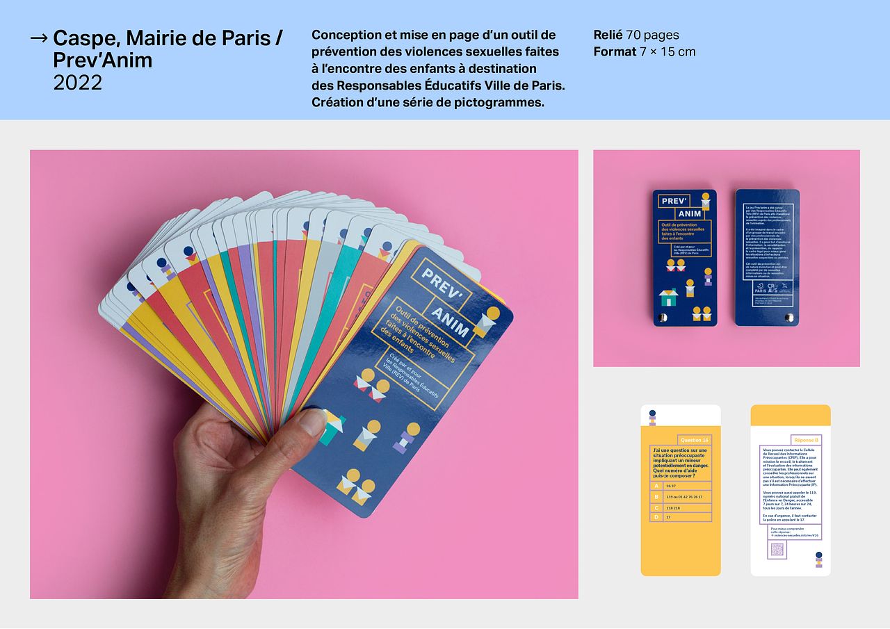 Caspe, Mairie de Paris /  Prev’Anim