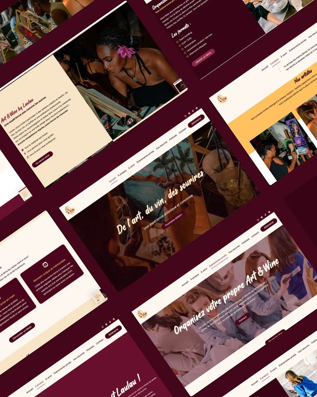 Création site vitrine - Wordpress
