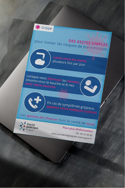 Flyer Santé Publique France