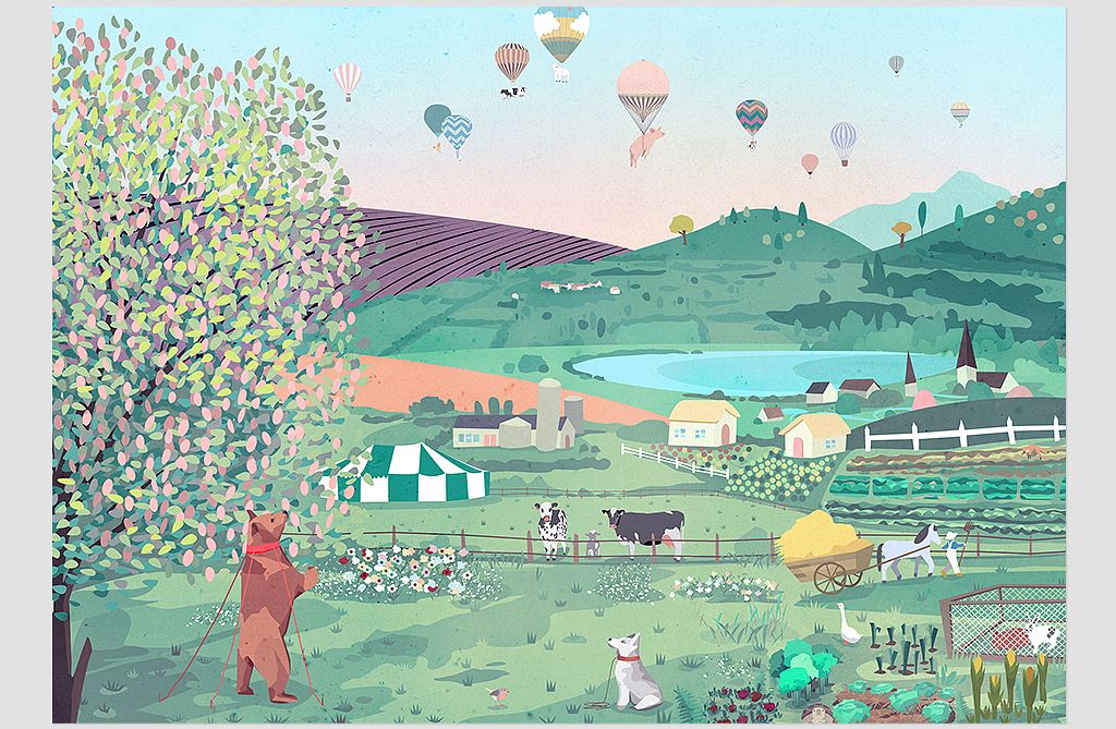 Poster - Raymond le cochon volant