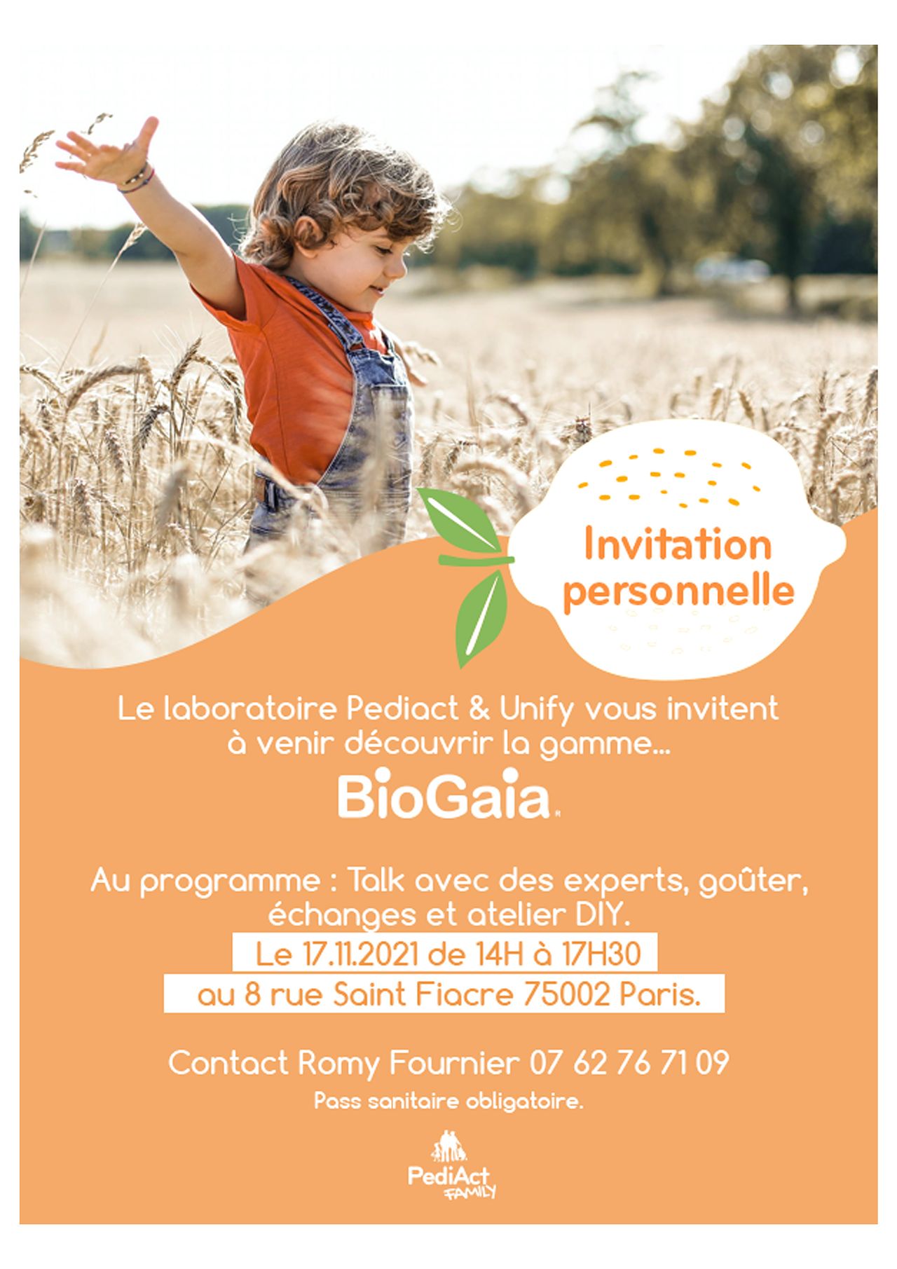 Affiche Biogaia