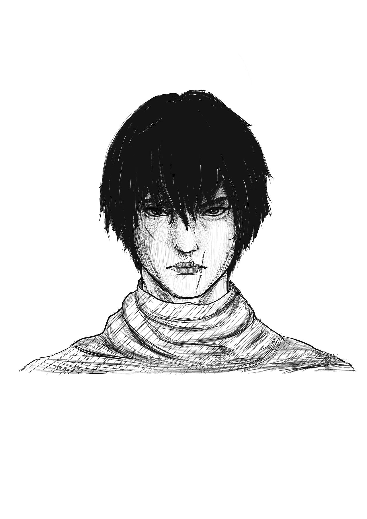 Simple portrait