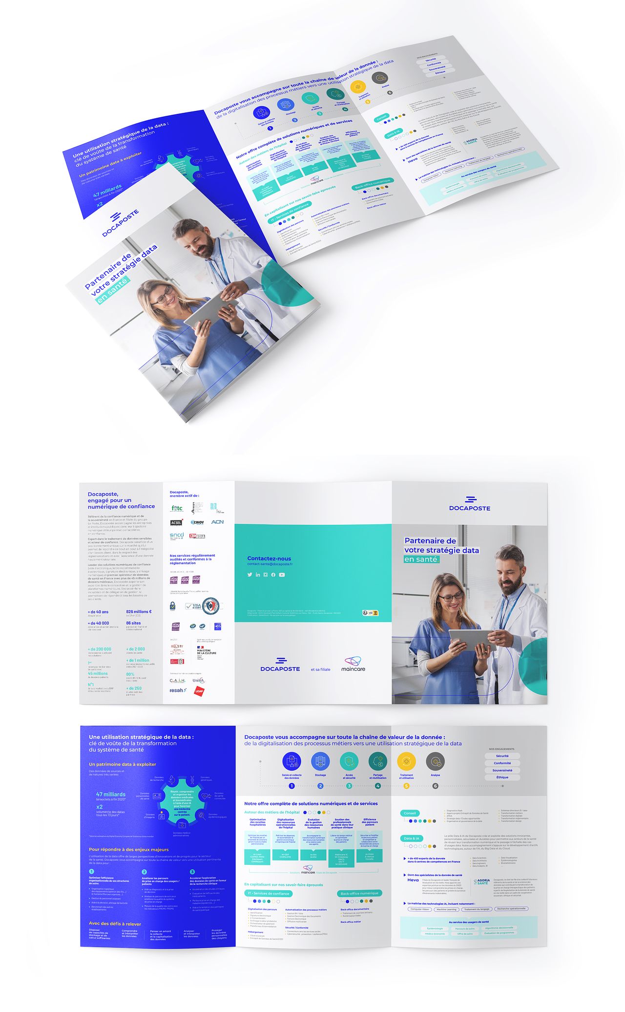 Plaquette 3 volets A4