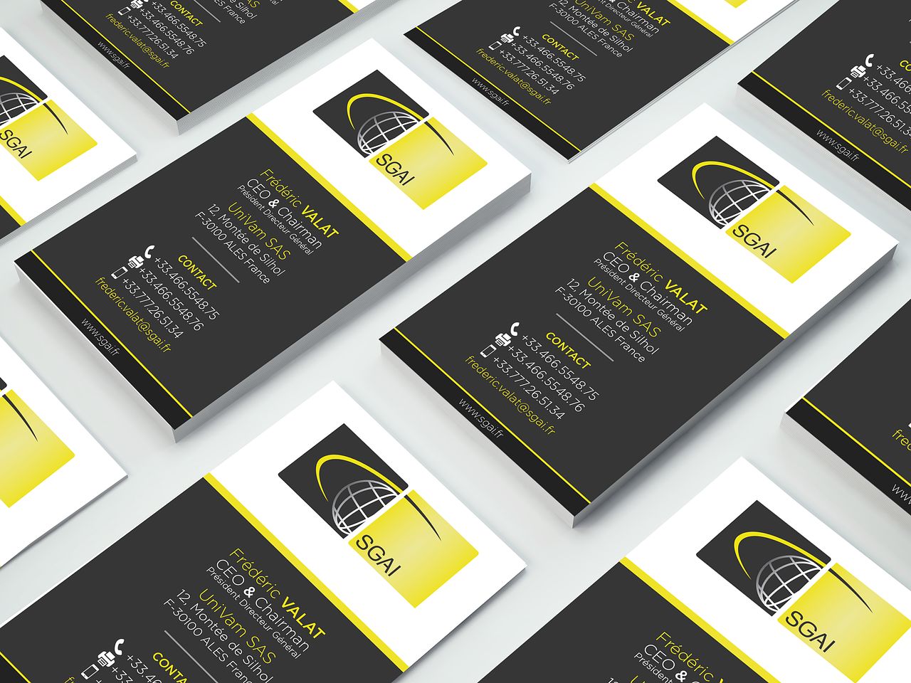 Cartes de visite SGAI