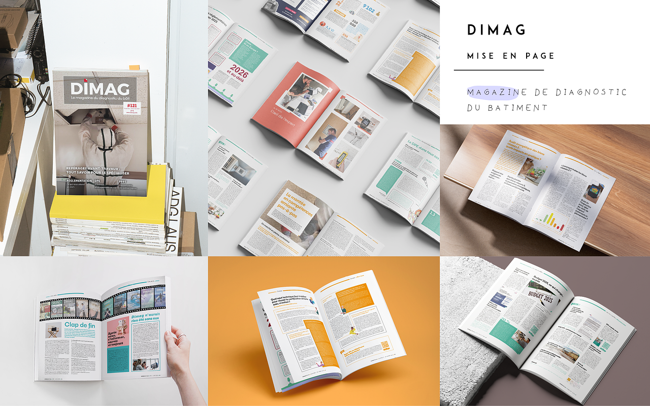 Mise en page magazine