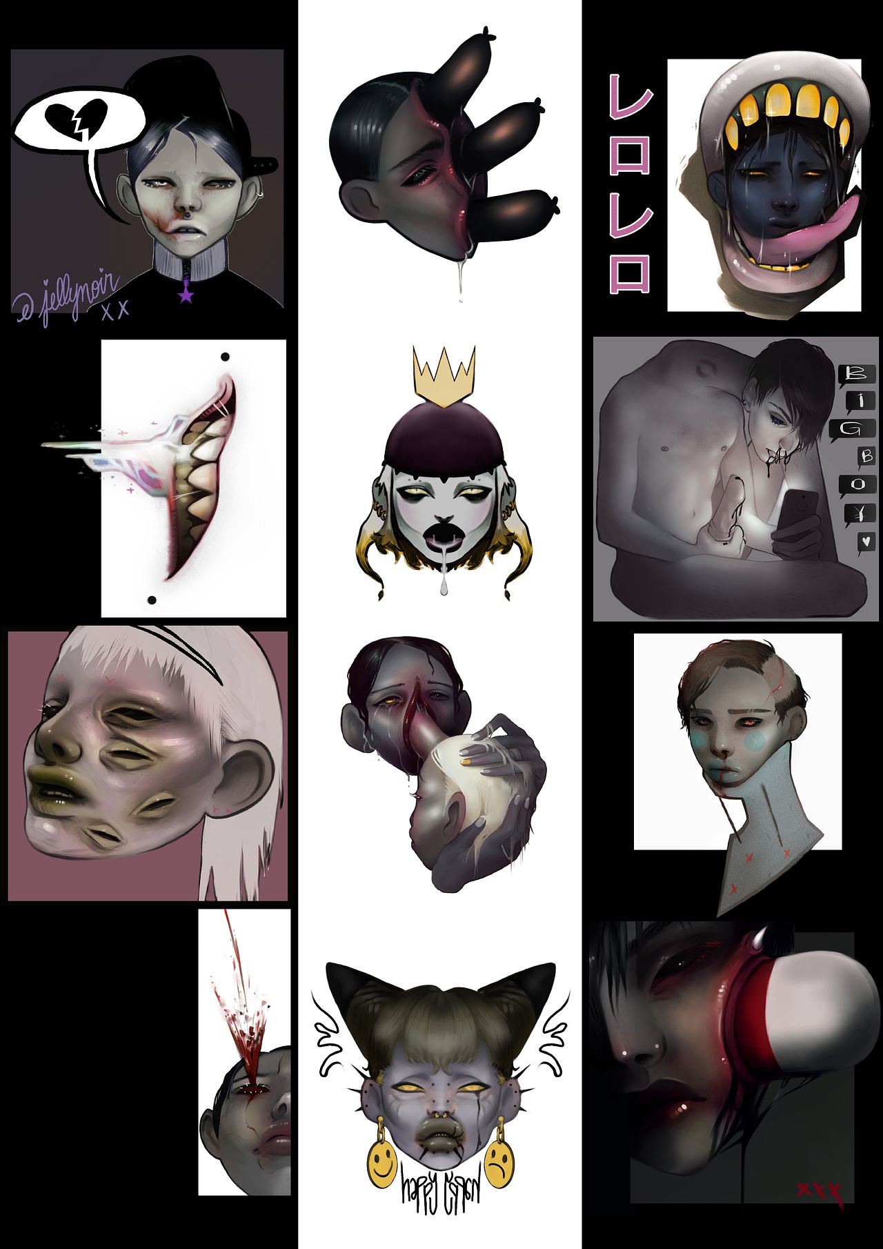 Dessin personnels - mashup