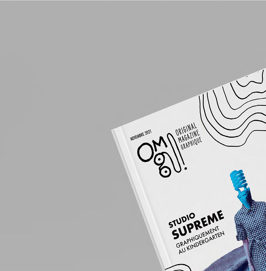 Couverture magazine - logo