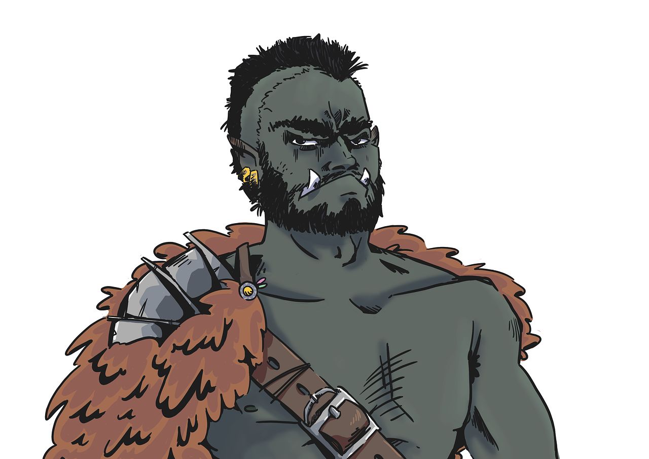 Avatar orc jeu de rôle
