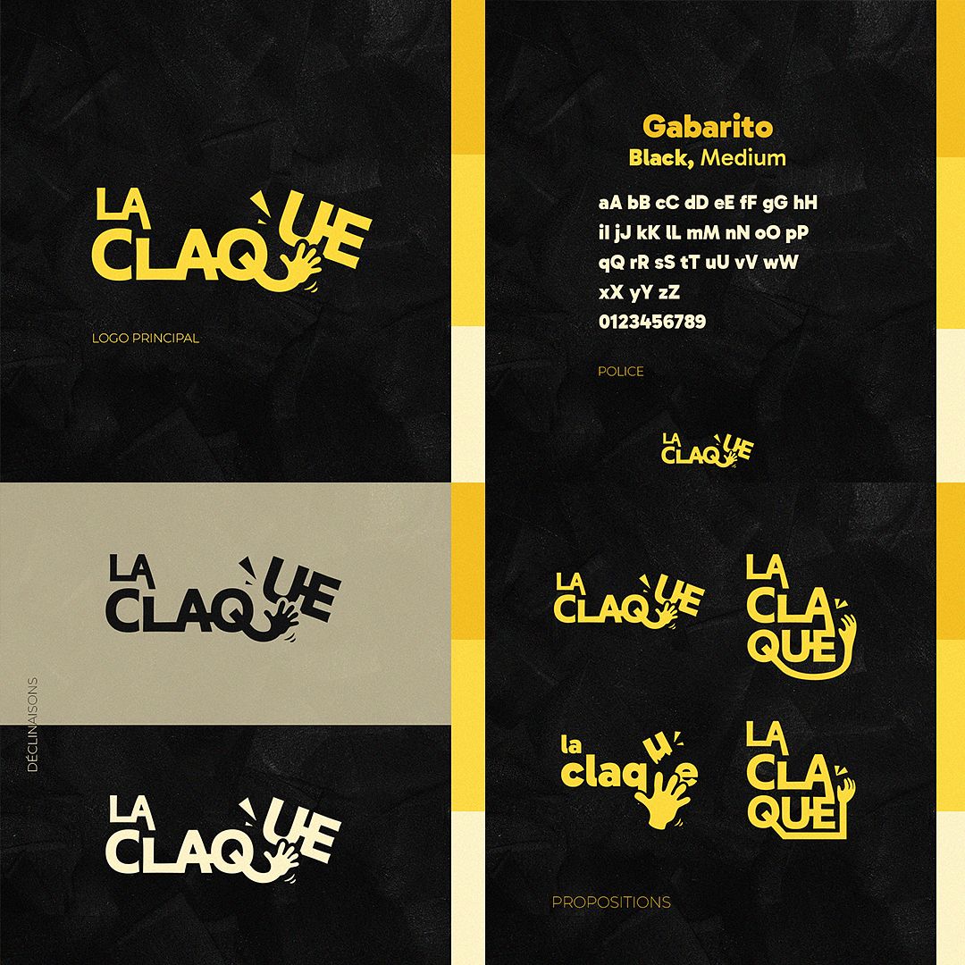 Logotype La Claque