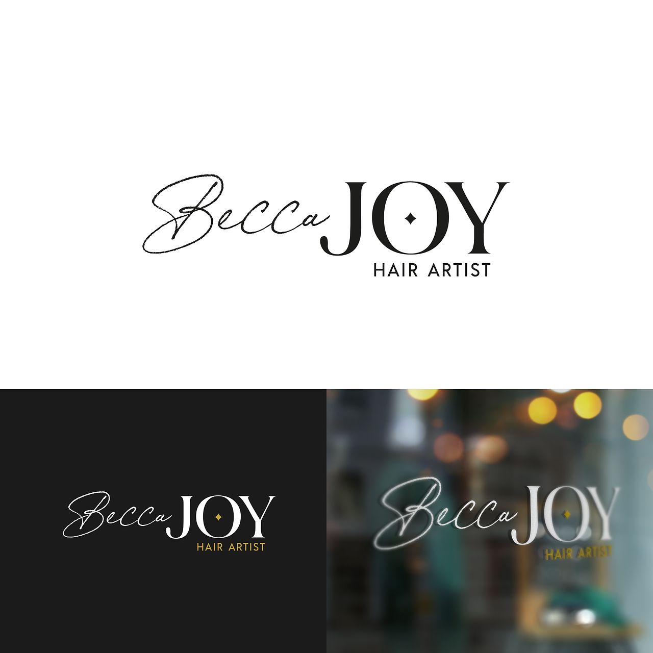 Logo pour Becca Joy, Hair Stylist