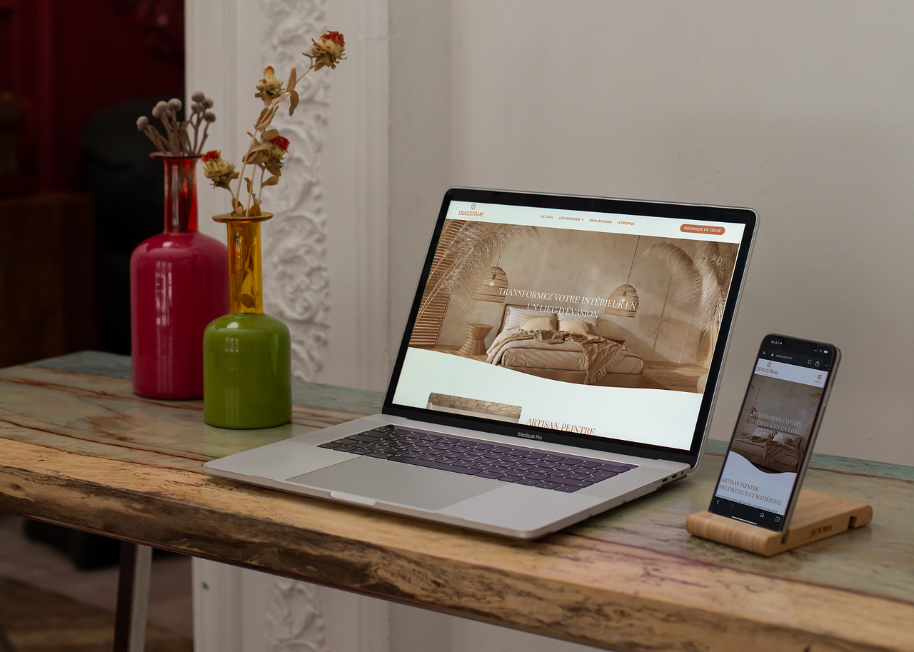 Site internet vitrine I Dékod'âme