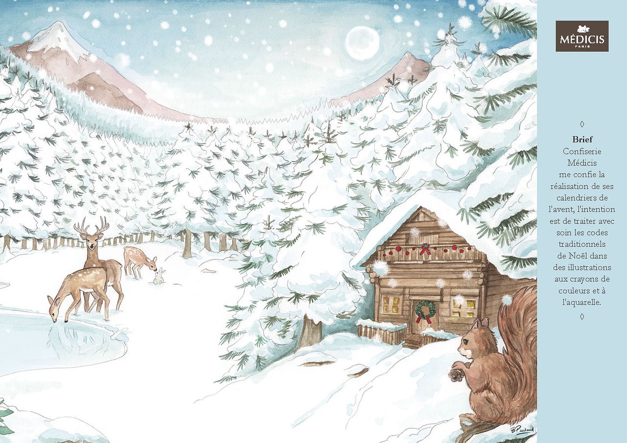 Confiserie MEDICIS - PACKAGNING NOEL