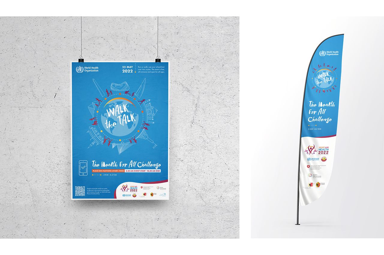 Affiche + flag Walk the Talk