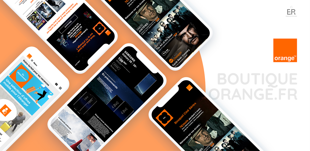 Orange boutique