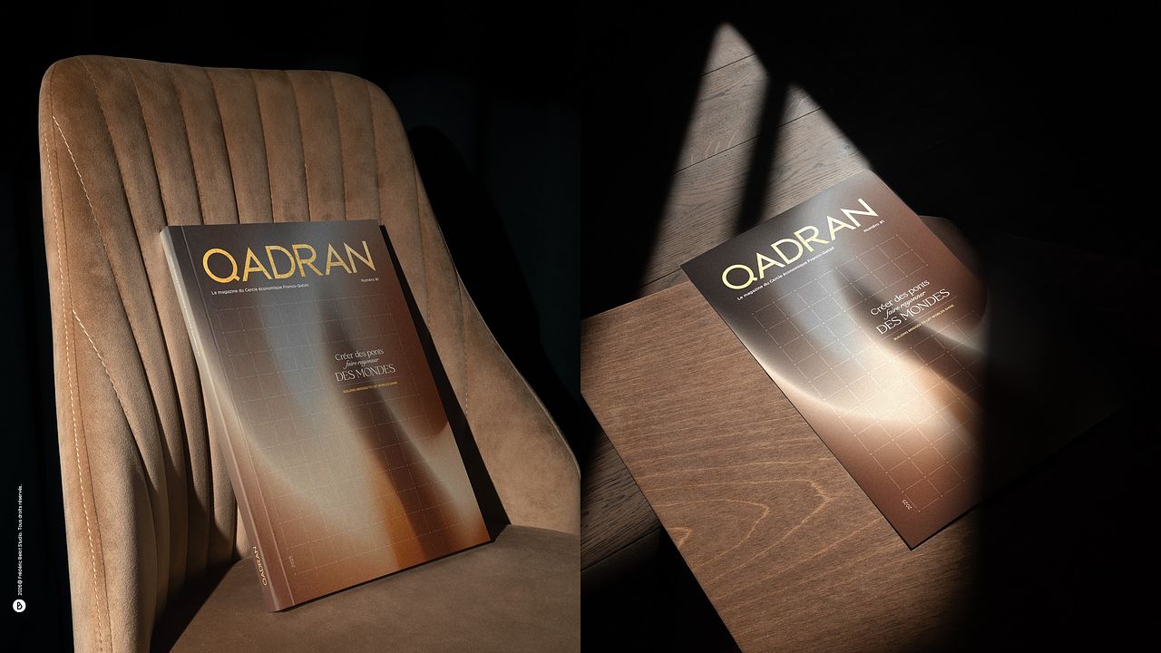 QADRAN | Direction artistique éditoriale