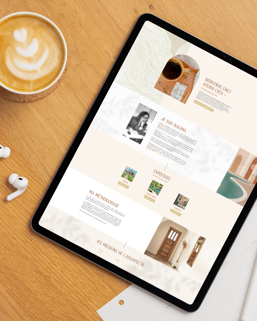 Site vitrine raffiné – Architecture & Décoration