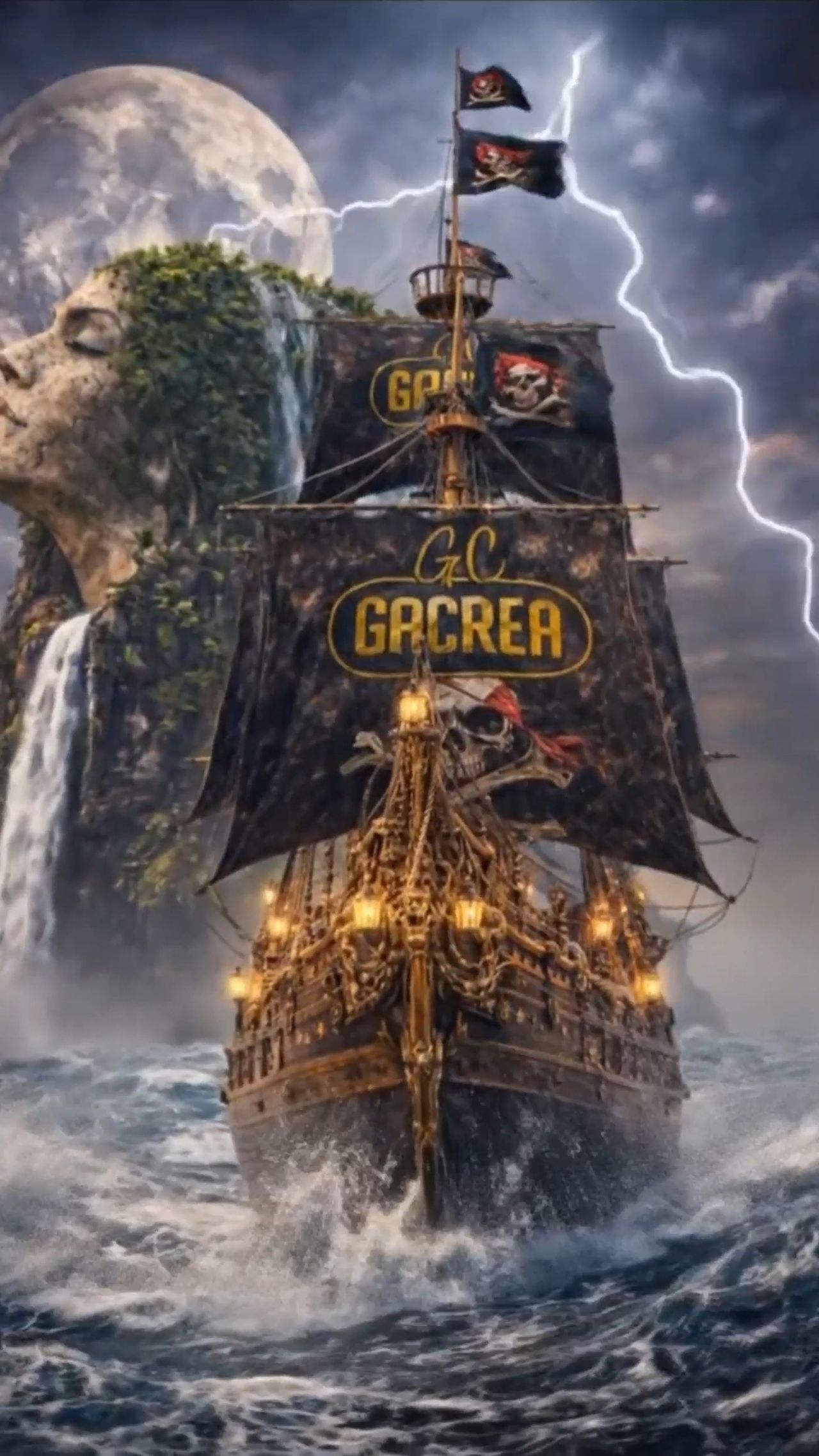 Montage vidéos bateau pirate